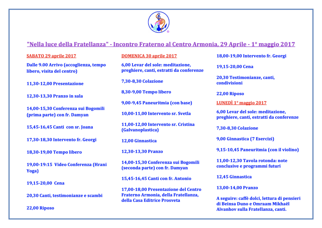 Foto Nella Luce della Fratellanza Armonia